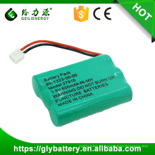 Pack de baterias recarregáveis ​​NI-MH AAA 3.6V 650mAh